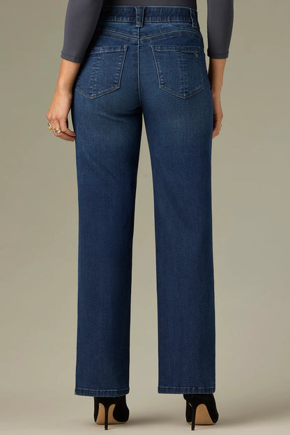 Sawyer Mid-Rise Straight Leg Jeans