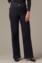 Load image into Gallery viewer, Mid-Rise Shiny Sawyer Straight Leg Jeans
