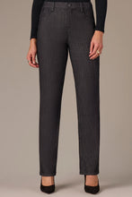 Load image into Gallery viewer, Mid-Rise Shiny Sawyer Straight Leg Jeans
