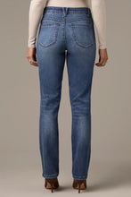 Load image into Gallery viewer, Sawyer Mid-Rise Straight Leg Jeans in Indigo Artisanal Wash P2561WE1D
