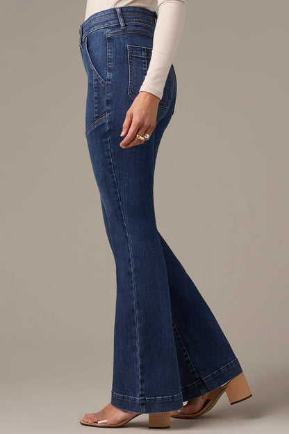Madison High Rise Utility Pocket Rise Itty Bitty More Boot Jeans P2891NORI
