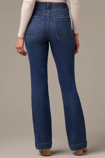 Madison High Rise Utility Pocket Rise Itty Bitty More Boot Jeans P2891NORI