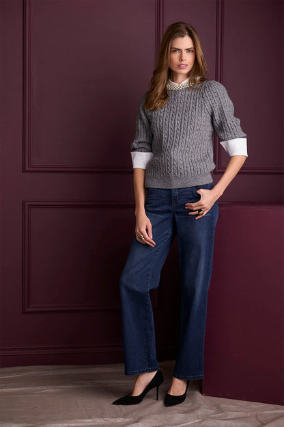 Sawyer Mid-Rise Straight Leg Jeans