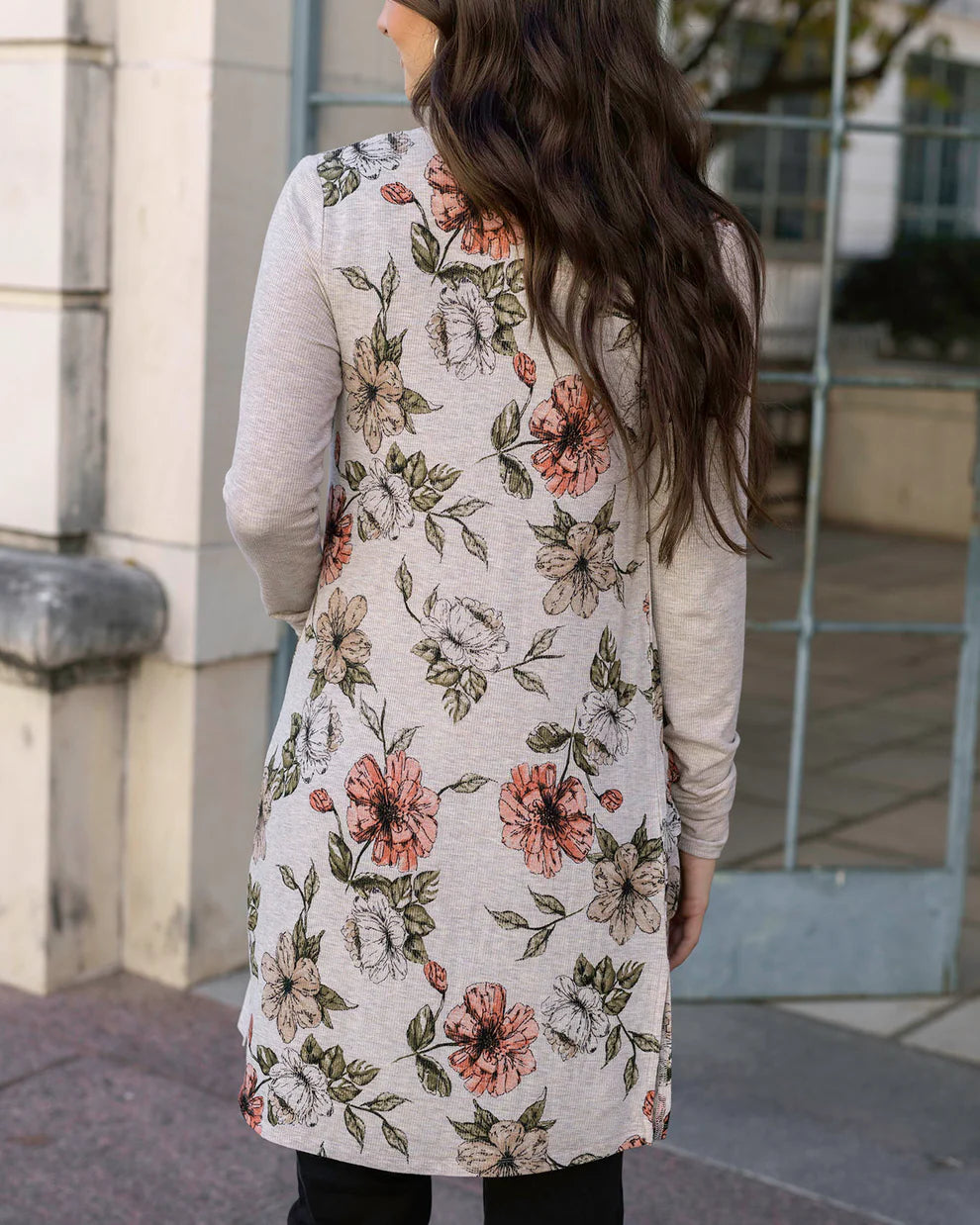Lightweight Ribbed Cardigan