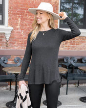 Load image into Gallery viewer, long sleeve tunic tee SALE
