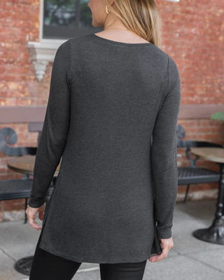 long sleeve tunic tee SALE