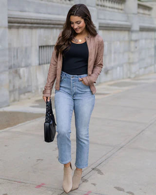 luxe long sleeve bodysuit