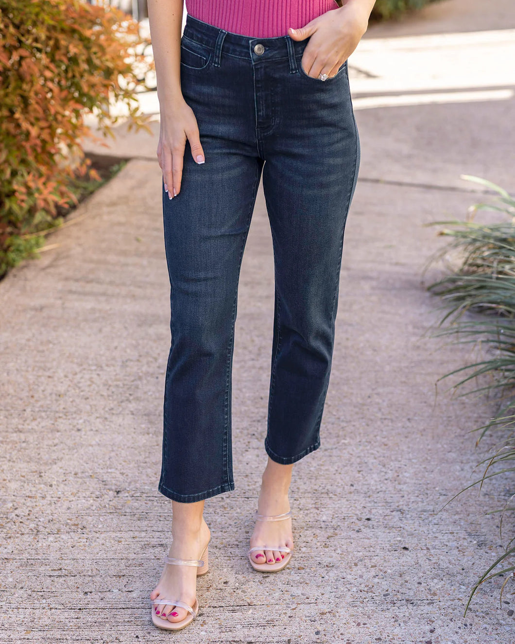 Mel's Fave Straight Leg Cropped Denim