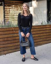 Load image into Gallery viewer, Modal V-Neck Long Sleeve Top
