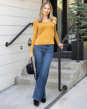 Load image into Gallery viewer, Modal V-Neck Long Sleeve Top
