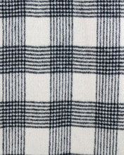 Load image into Gallery viewer, Flannel Neutral Plaid Shacket-Ivory/Black
