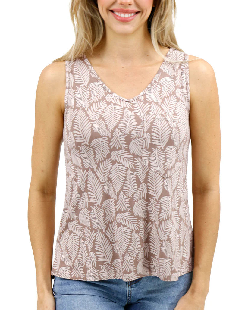 New Perfect Pocket V-Neck Tank SALE