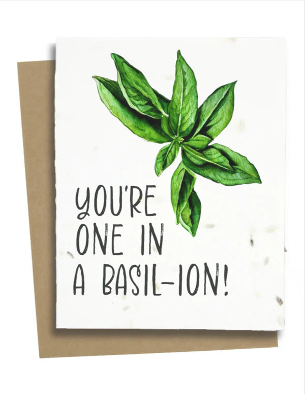 One in a Basil-ion Card - OBC