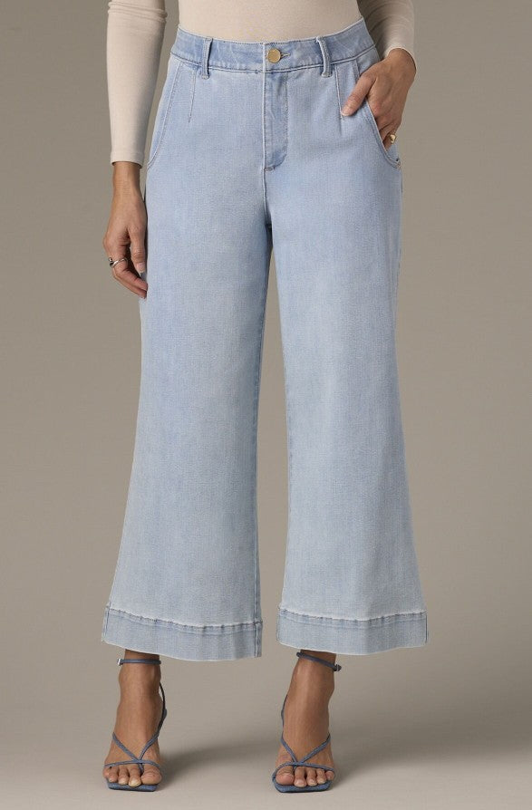 Whitney Crop Wide Leg Sky Rise
