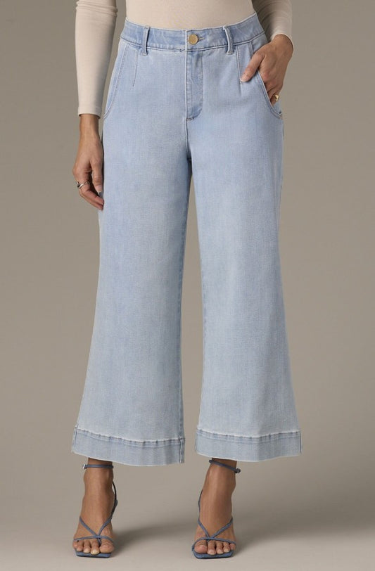 Whitney Crop Wide Leg Sky Rise