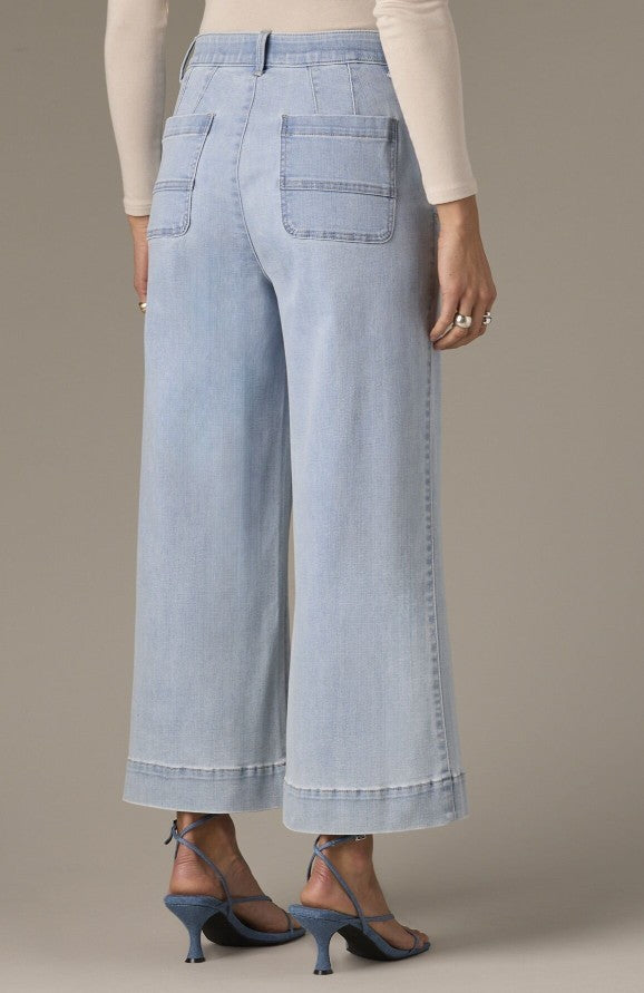 Whitney Crop Wide Leg Sky Rise