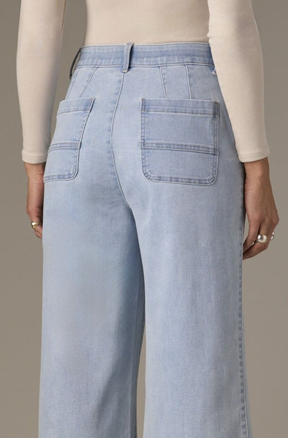 Whitney Crop Wide Leg Sky Rise