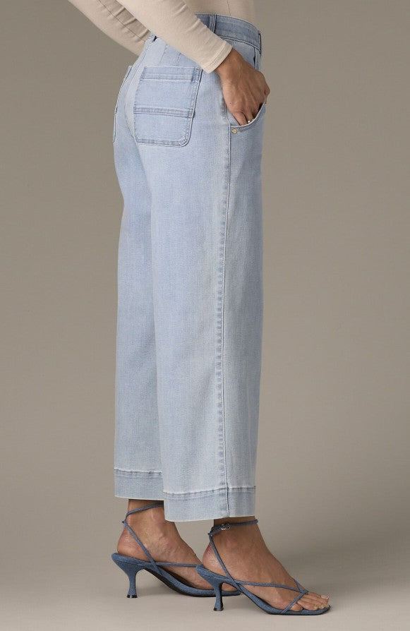 Whitney Crop Wide Leg Sky Rise