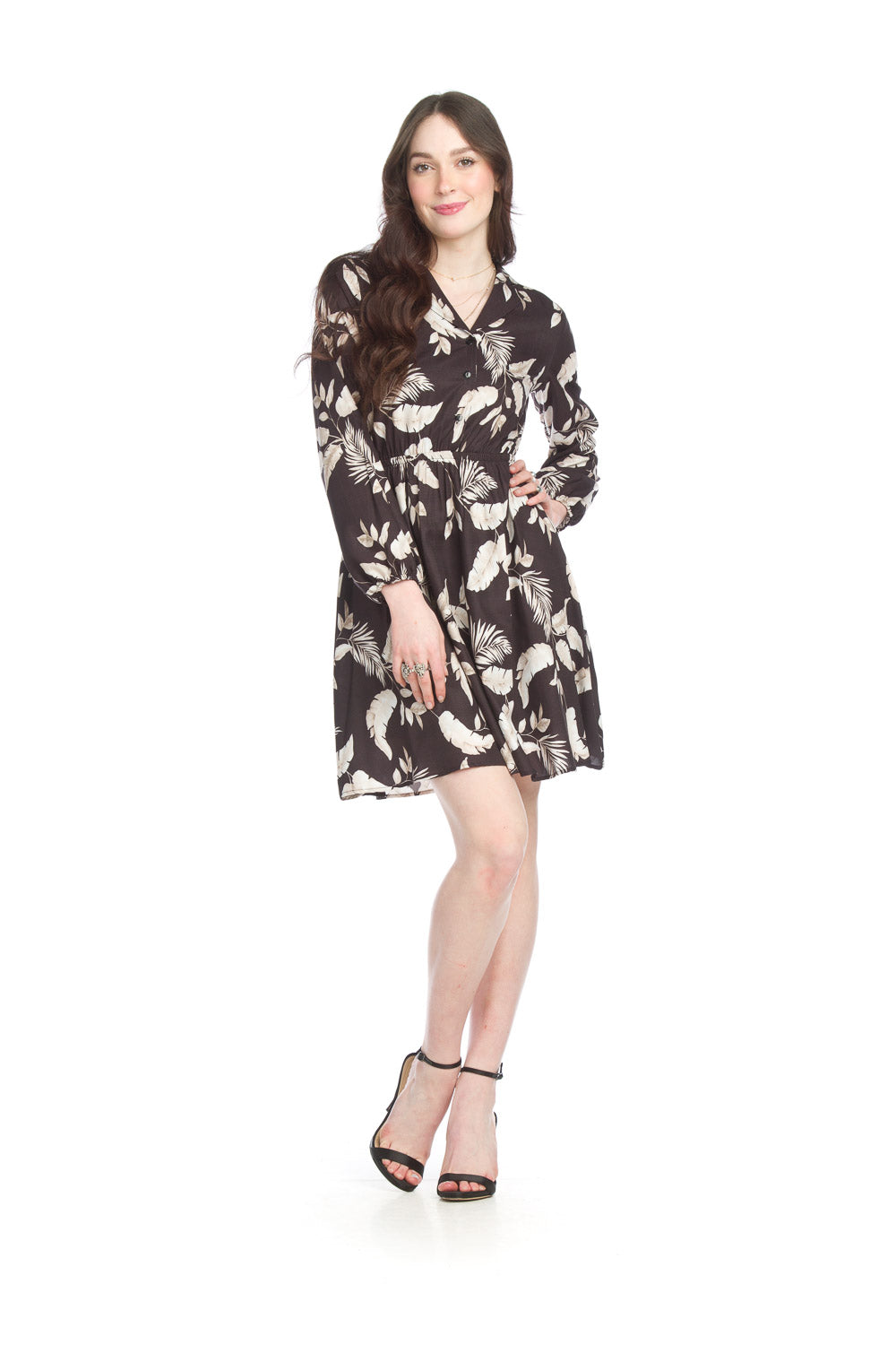Floral Button Front Dress SALE