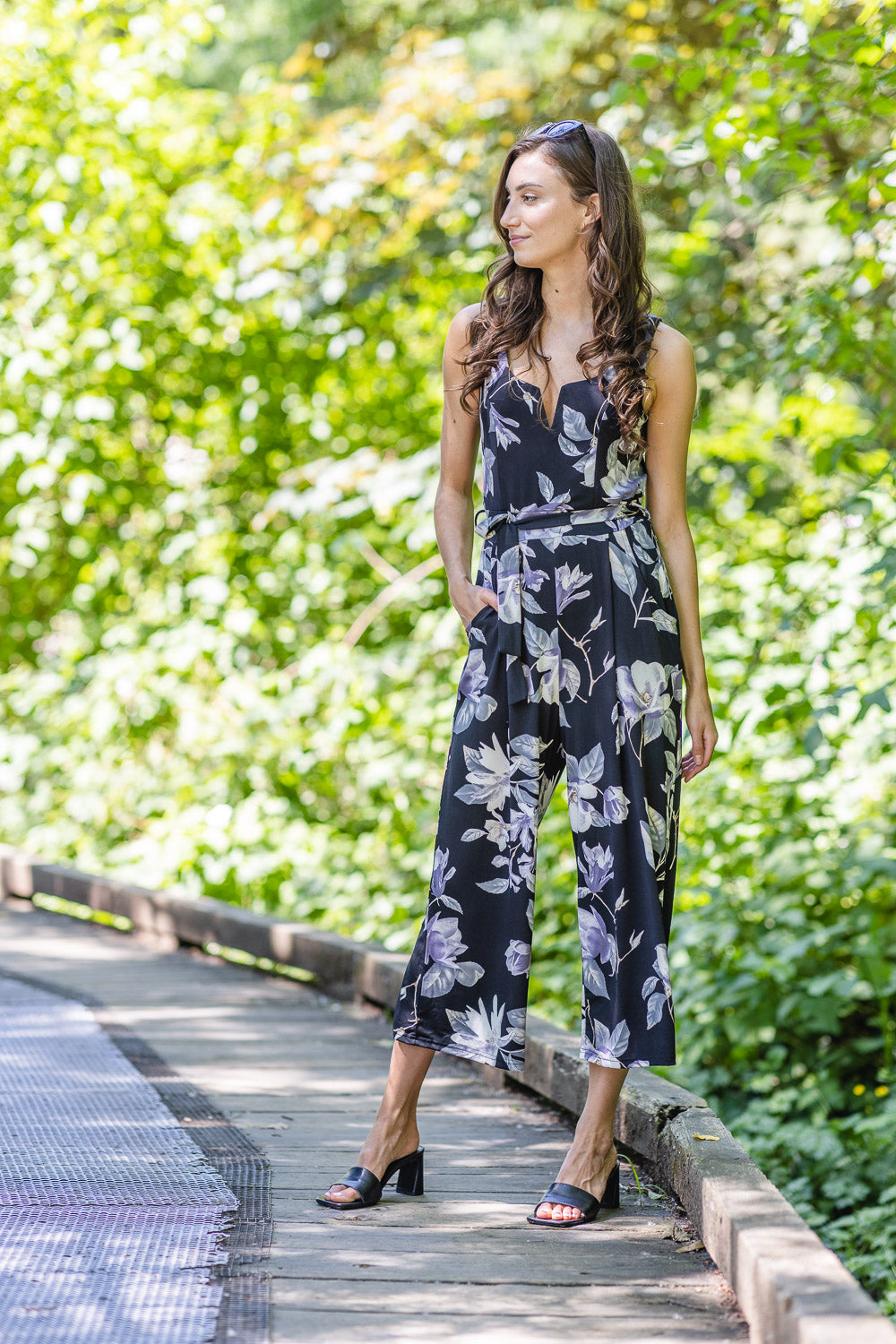 Floral Stretch Jumpsuit SALE