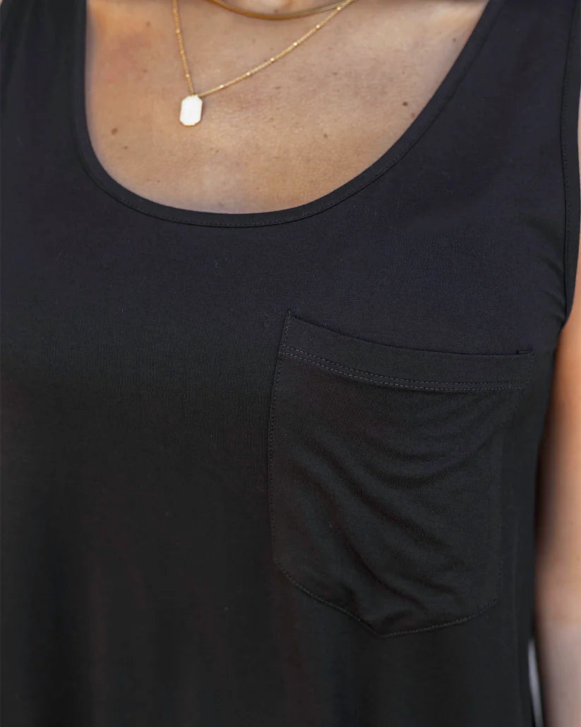 Perfect Pocket Scoop Neck Tank SALE