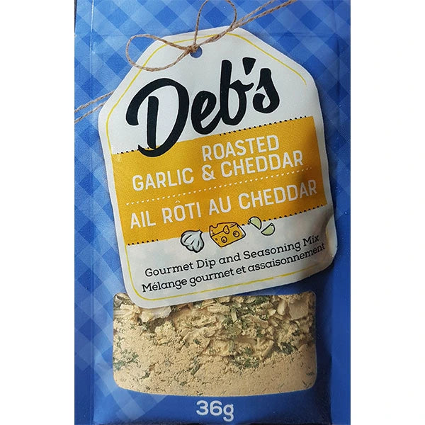 Deb's Dips - Roasted Garlic & Cheddar Seasoning