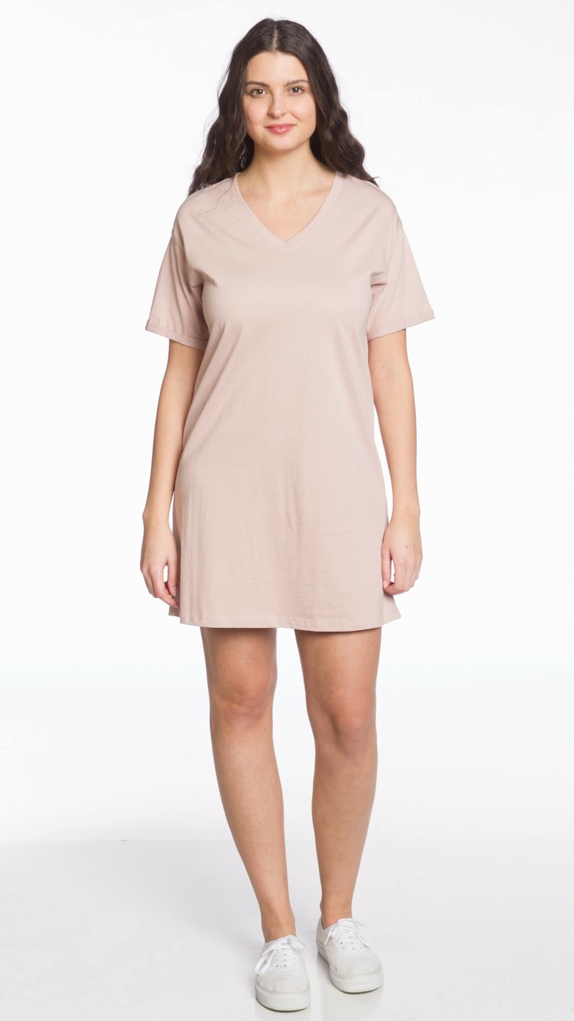 Short Sleeve V-Neck Dress SALE
