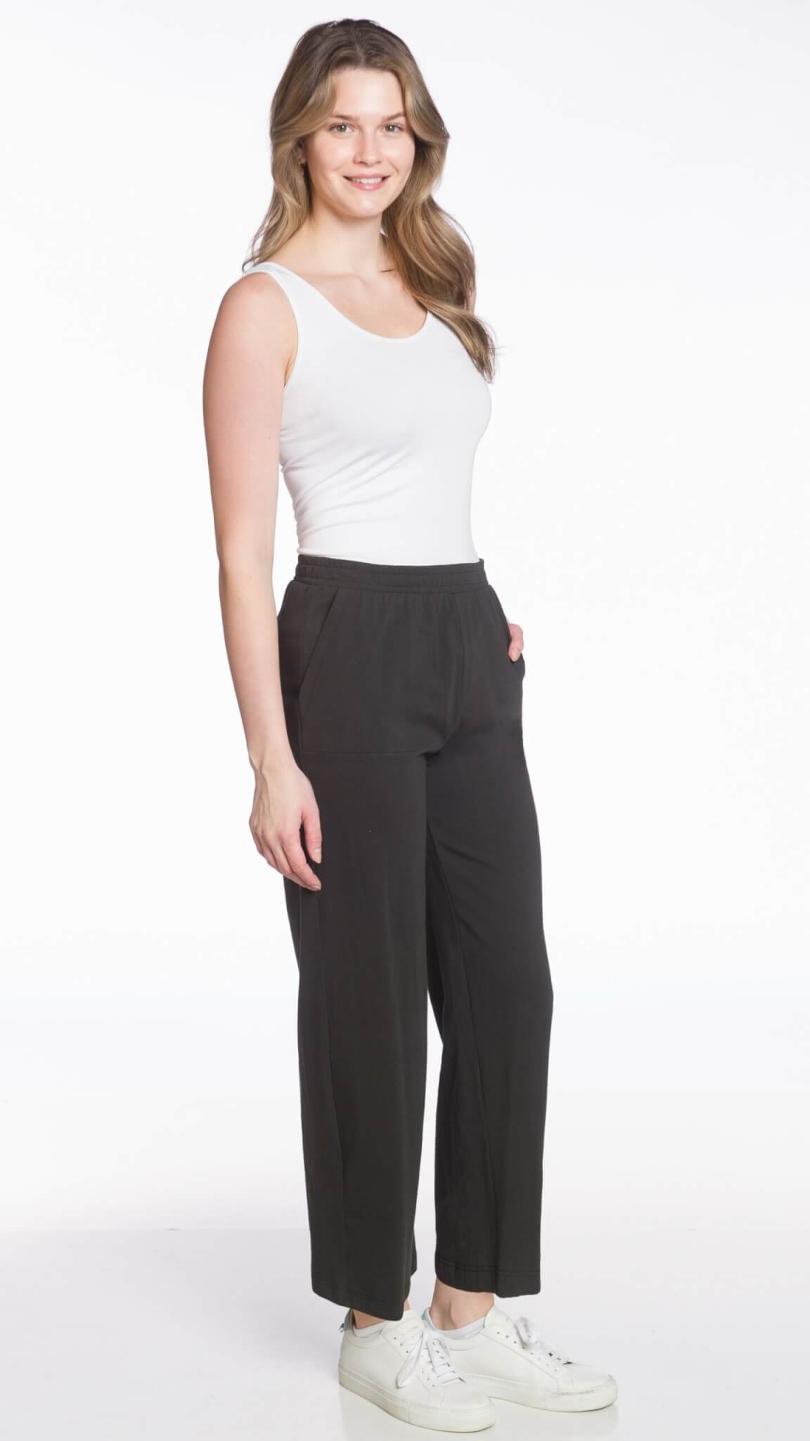 Pull On Wide Leg Pant