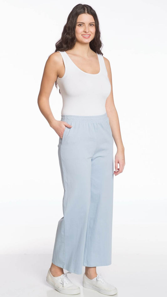 Pull On Wide Leg Pant