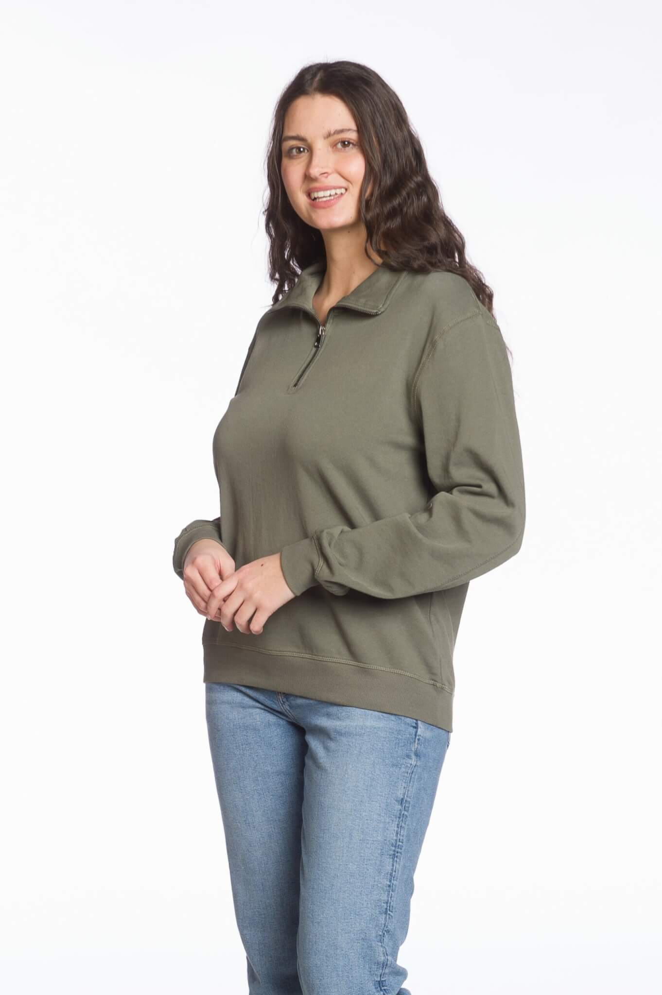 Long Sleeve 1/4 Zip Pullover