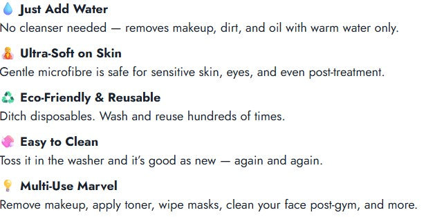 Remove-It Reusable Makeup Remover Cloth