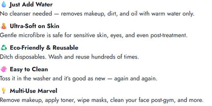 Remove-It Reusable Makeup Remover Cloth