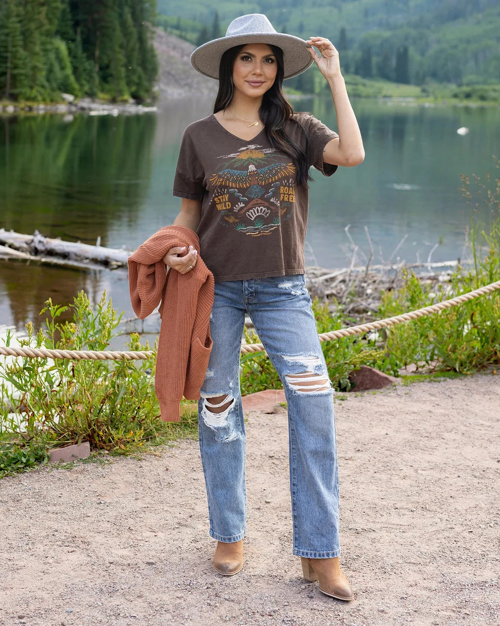Stretch Mix 90's Jeans in Mid-Wash SALE