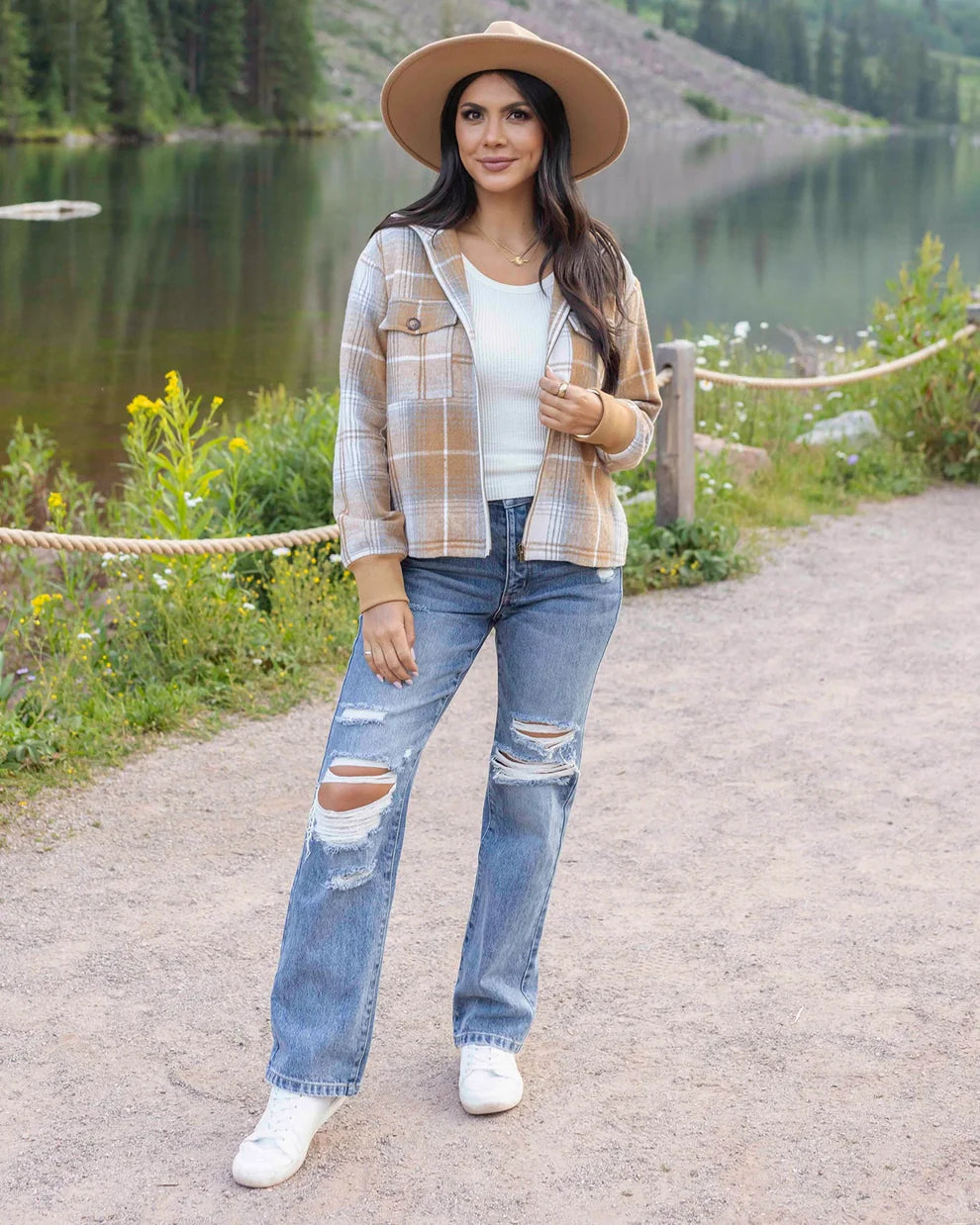 Stretch Mix 90's Jeans in Mid-Wash SALE
