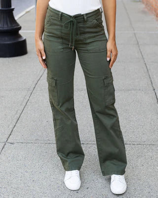 【COLOR iN ID】Suede Senti Cargo Pants convoy-pants-suede-
