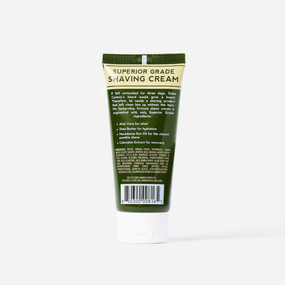 SUPERIOR GRADE SHAVING CREAM - TRAVEL SIZE