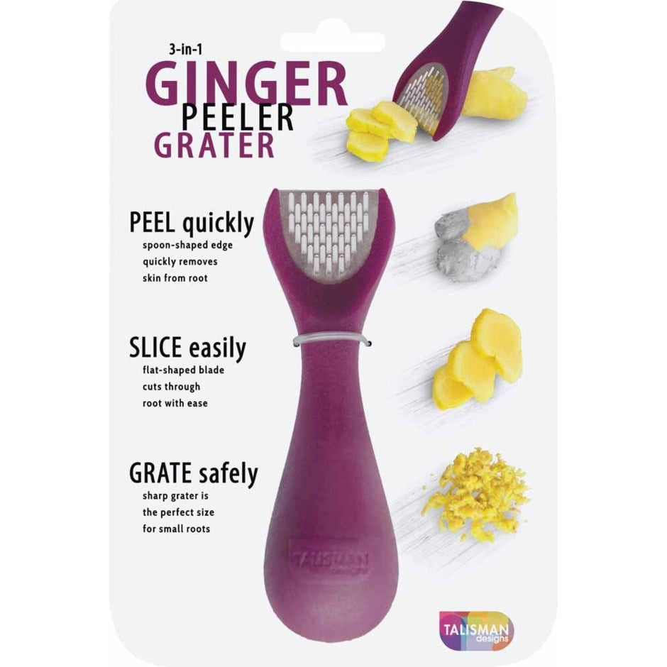 3-in-1 Ginger Peeler Grater Slicer