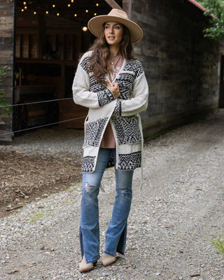 tahoe knit chunky cardigan