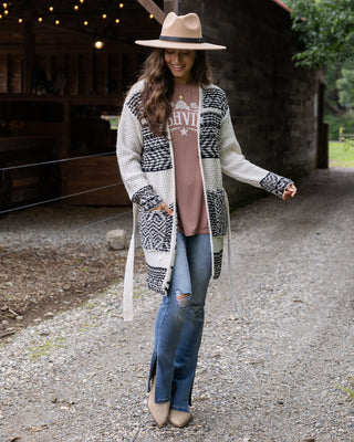 tahoe knit chunky cardigan