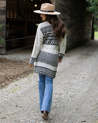 tahoe knit chunky cardigan