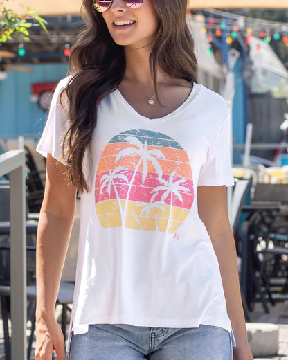 VIP Favourite V-Neck Graphic Tee SALE