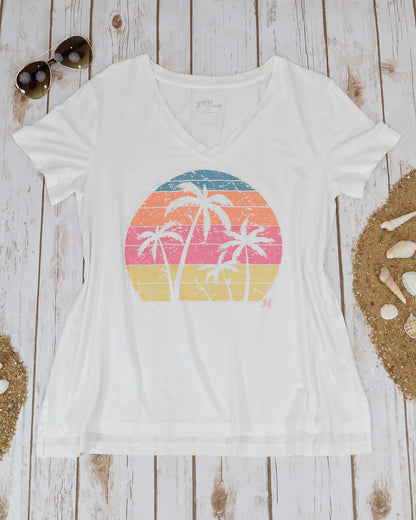 VIP Favourite V-Neck Graphic Tee SALE