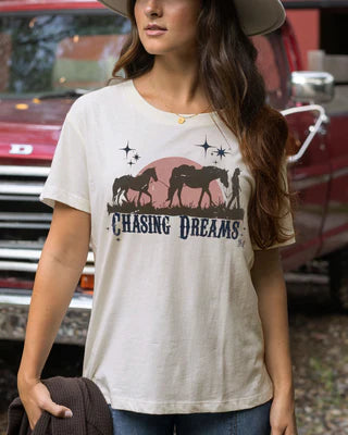 vintage fit any day graphic tee
