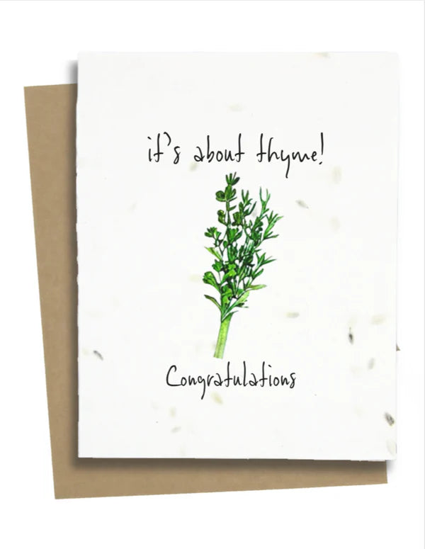 It's About Thyme Card - IATC
