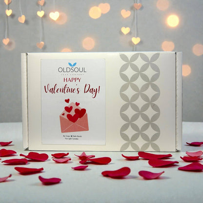 Old Soul Soap Company Inc. - Small Valentine's Day Gift Box: Be Mine or Happy Valentine's Day
