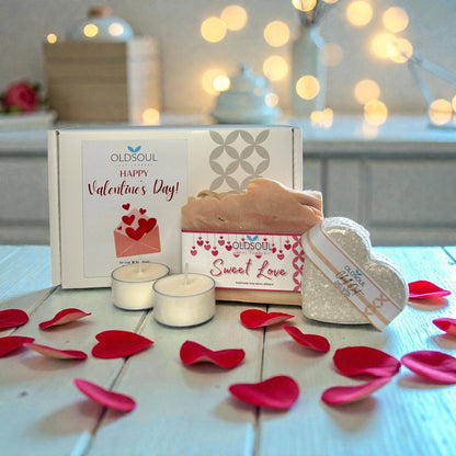 Old Soul Soap Company Inc. - Small Valentine's Day Gift Box: Be Mine or Happy Valentine's Day
