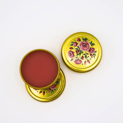 Blooming Wild Botanicals - 100 Roses True Rose Balm  | 12 Pack + Free Wood Display Box