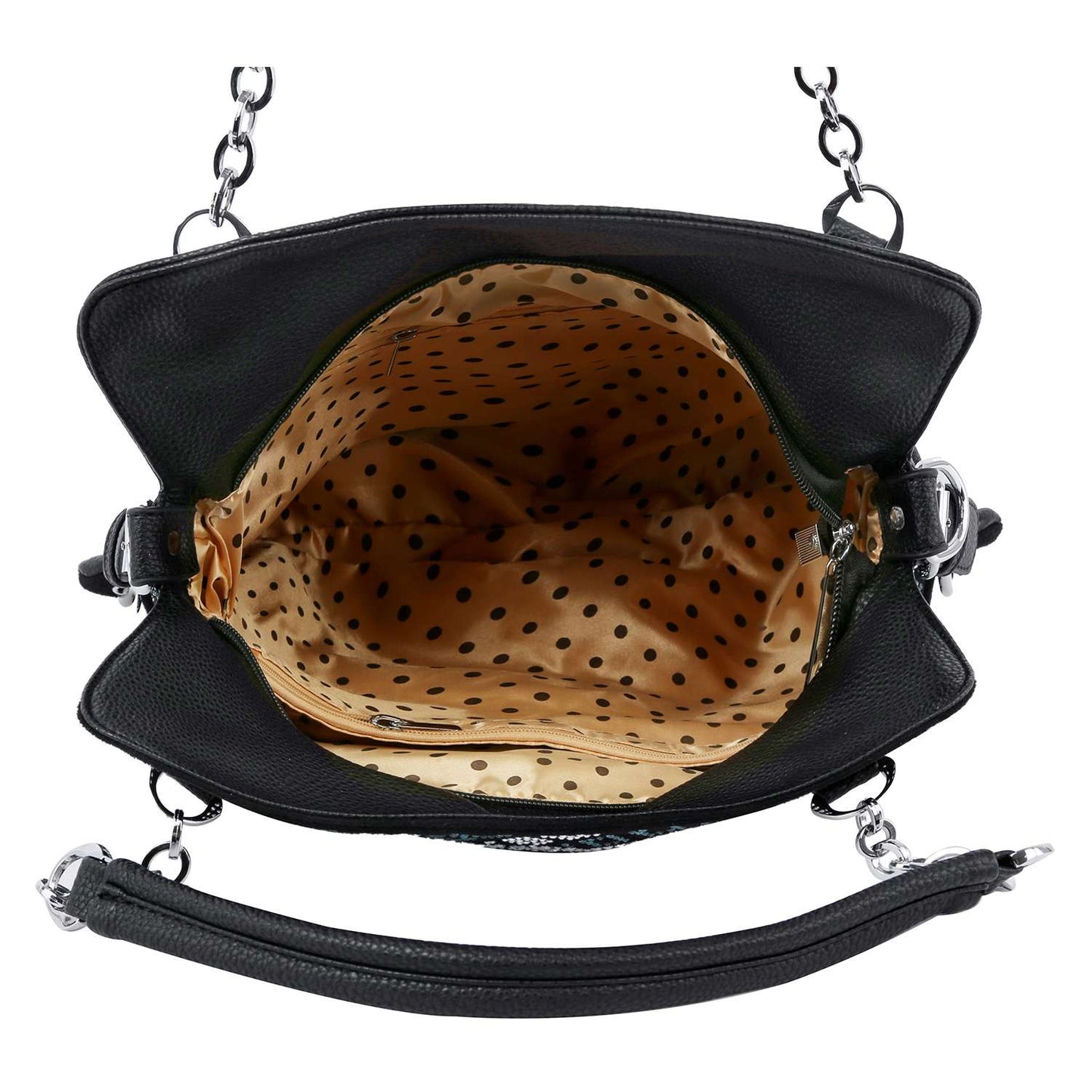 Handbag Express - Boho Inspired Rhinestone Pattern Handbag