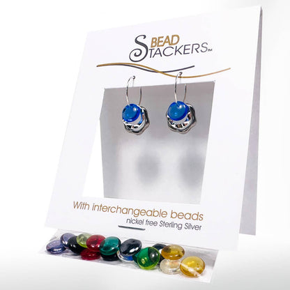 OO30  - Earrings come with 9 interchangeable colours. 