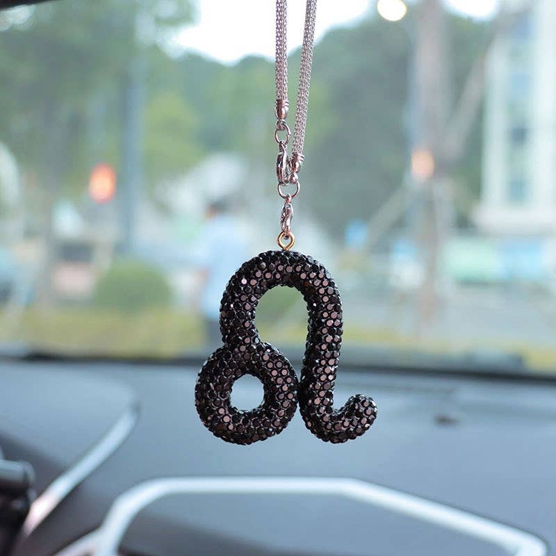 Crystal Zodiac Car Charm